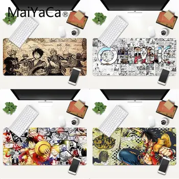 

MaiYaCa One Piece Rubber Pad to Mouse Game Anti-slip Rubber Gaming Mouse Mat xl xxl 600x300mm for Lol world of warcraft