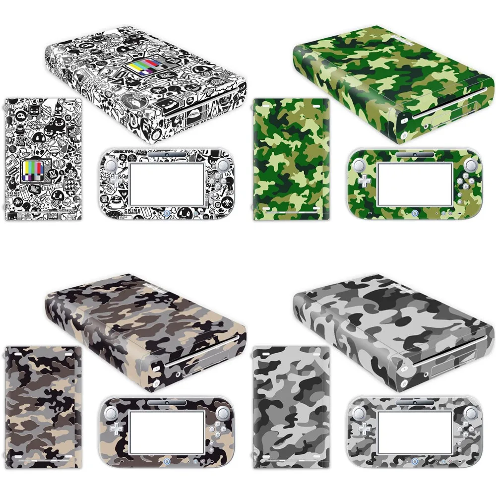 Per Wii U New Stickers Vinyl Skin Sticker Protector Per Wii U E Controller Skin Sticker