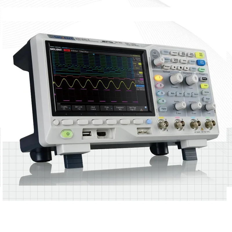 

SDS1204X-E 200 МГц Супер люминесцентный осциллограф SDS1104X-E 100 МГц