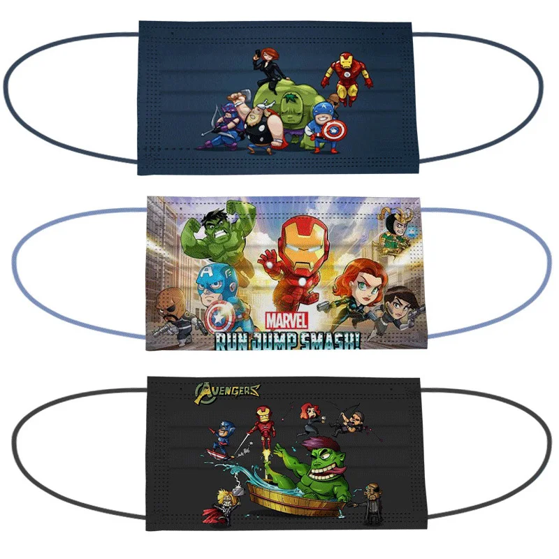 Рисунок 6 - взрослых Мстители одноразовые маски