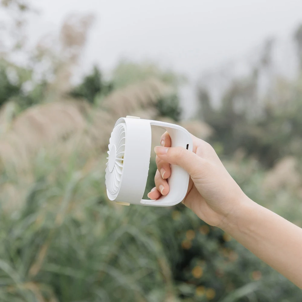 Портативный USB вентилятор xiaomi mijia Cafele настольный мини с зажимом бесшумный 3