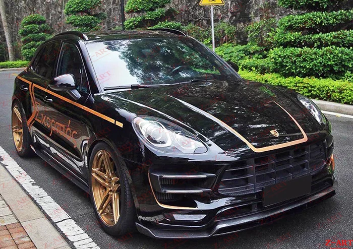 Z-ART aerokit из углеродного волокна для Porsche Macan Turbo комплект кузова из углеродного волокна для Macan Turbo комплект модифицированного корпуса из углеродного волокна