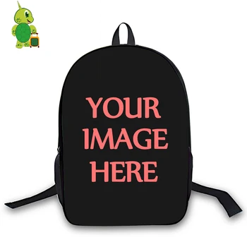 

Customize Your Image Backpack School Bags for Teenagers Boys Girls Daily Backpack Women Men Leisure Travel Rucksacks