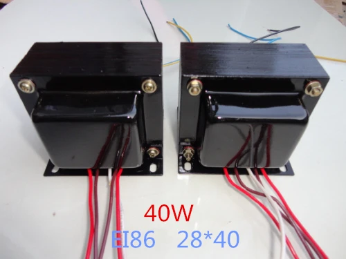 40 Вт двухтактный ламповый усилитель Выходные Трансформаторы для 6P1 EL84 6L6 EL34 KT88 KT66/Z11 0,35 импортный лист из силиконовой стали