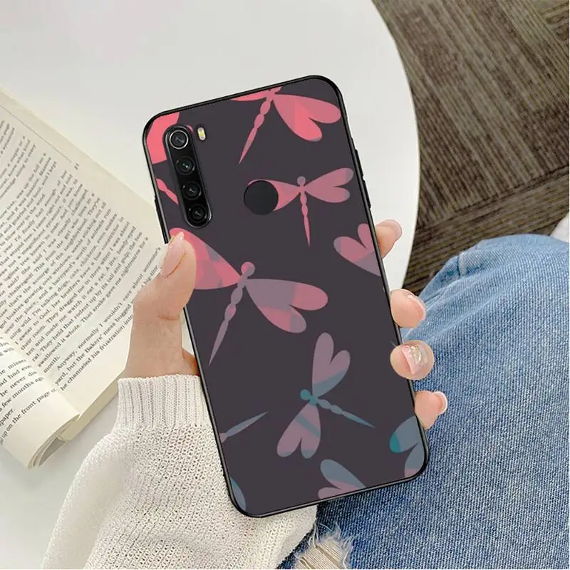 YNDFCNB Dragonfly Soft Phone Case Capa For Redmi note 8Pro 8T 6Pro 6A 9 Redmi 8 7 7A note 5 5A note 7 case 