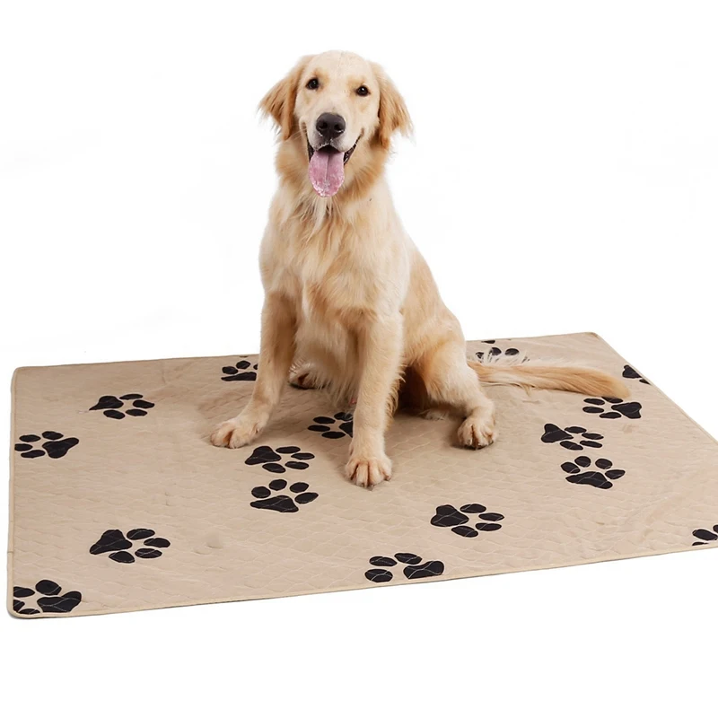 

Hot Dogs Washable Pee Pads Reusable Pet Urine Incontinence Mat Pet Training Pad Dog Training Kennel Crate Potty For Car