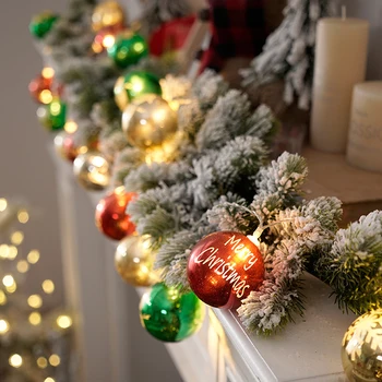 

Led Fairy With Letters Colorful Ball Battery USB String Lights 3m LED Decoration For Christmas Garland On The Window New Year