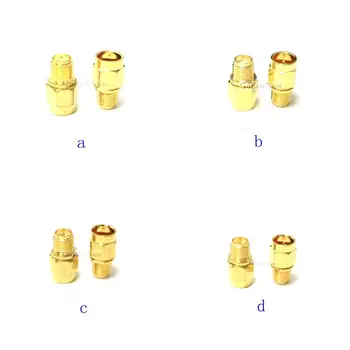 

50pcs RF Coaxial 50ohm Quick SMA&RP SMA Male to Female Connector Adapter