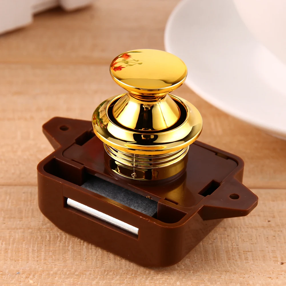 Serratura A Pressione Per Armadietto Camper - Chiusura A Pulsante Per Cassetti E Porte - Foto 8