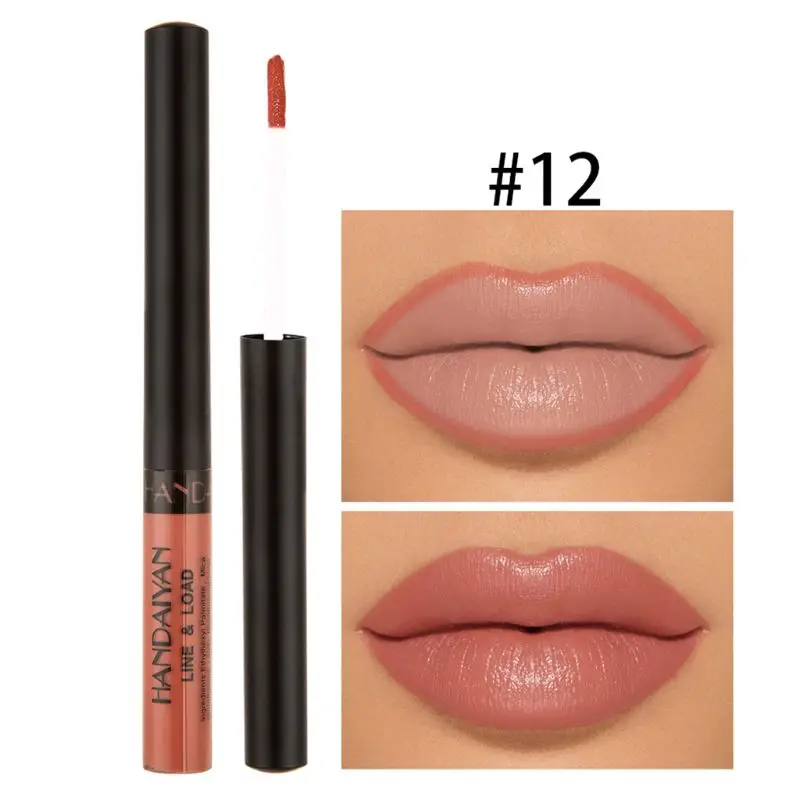 

Matte Waterproof Glitter Lip Gloss Liquid Long Lasting Lipstick Cosmetic