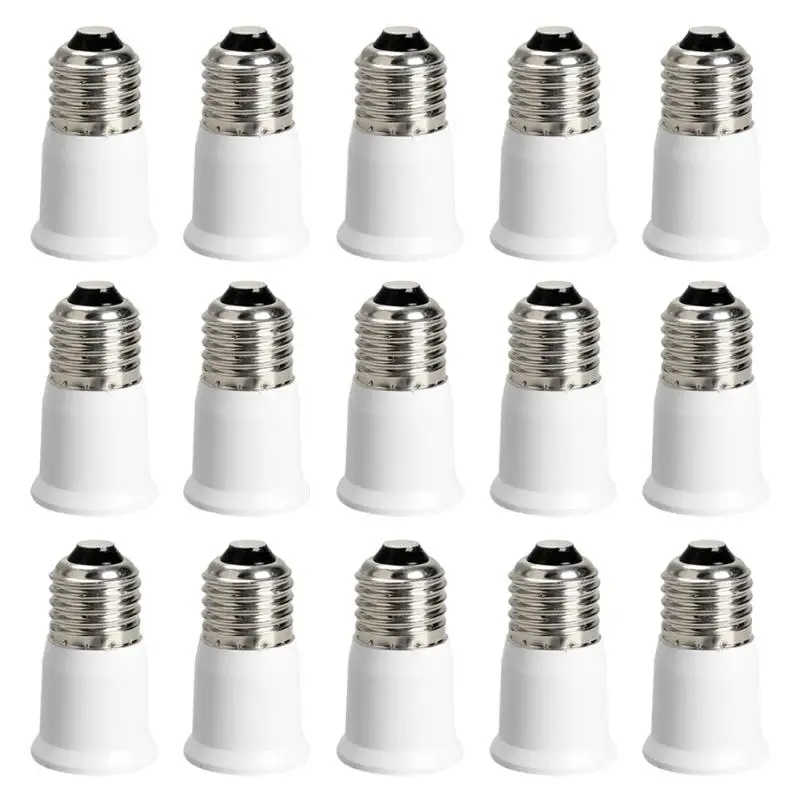 E27 to E27 Extension Base CLF LED Light Bulb Lamp Adapter Socket Converter Light Bulb Lamp Holder Adapter Plug Extender Led