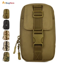 Молл аксессуар сумка Тактический 6 дюймов чехол для телефона Военная мода Водонепроницаемый Камуфляж Открытый оснастка для скалолазания многофункциональные сумки