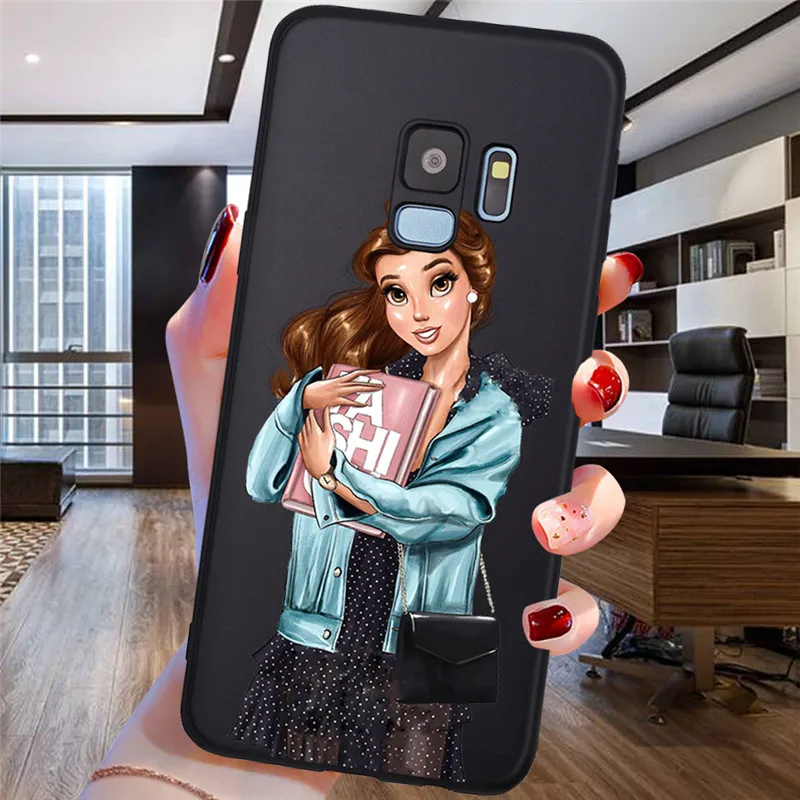 H1744 Платье принцессы для samsung Galaxy S6 S7 край S8 S9 S10 S10e Plus Note 8 9 A10 A20 A30 A40 A50 A60 A70 A20E M10 M20 чехол для телефона - Цвет: H1744