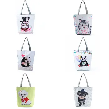 

Cheap Price bolsa Reuseable Tote Bag Summer Beach shipping bags Eco Shopping Bag Eco Friendly bag canvas bag plain tote bag