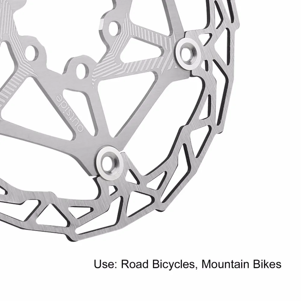 Deckas ультра-легкий MTB Горный тормоз велосипед велик дисковый поплавок деталь для колеса велосипеда 160 мм 6 болтов Роторов запчасти велосипедные аксессуары новые
