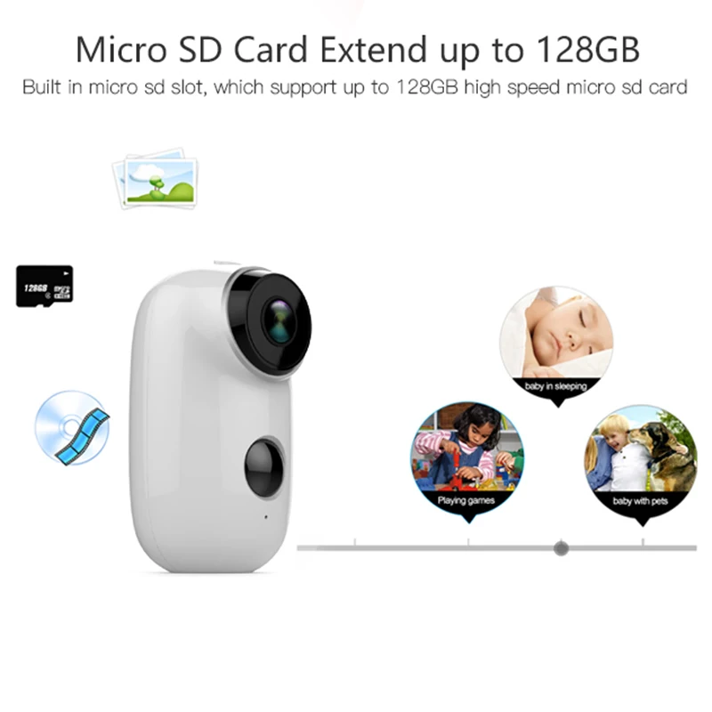 1080P Camera Wifi Ip Camera Home Security Night Vision Surveillance Camera Waterproof 6000mAh Two Way Audio camara vigilancia