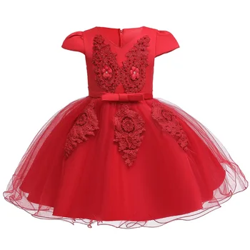 

Newborn Baby Dress Christmas Costume Summer Baby Infant Wedding Party Christening Dresses For Baby Girls 1st Year Birthday Dress