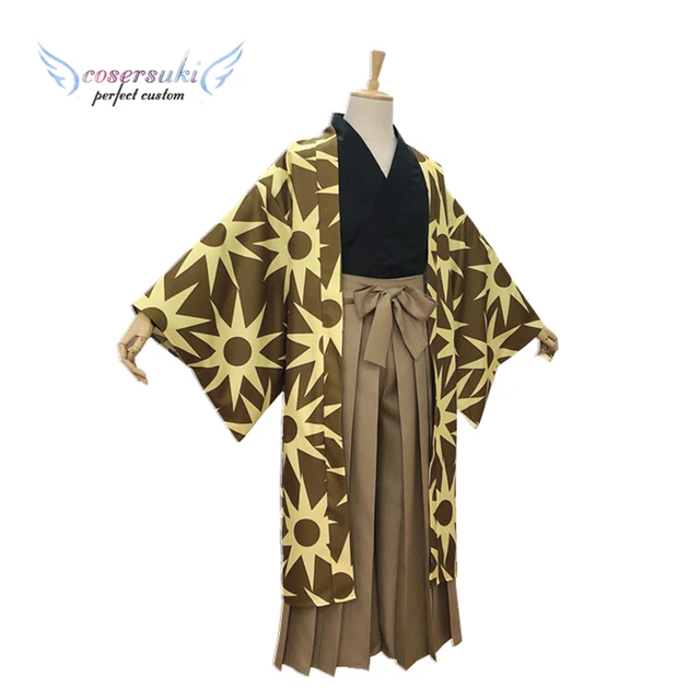 Demon Slayer Kimetsu no Yaiba Haganezuka Hotaru Cosplay Costume Kimono Set  With Scarf Halloween Carnaval Christmas Costume Gift - AliExpress