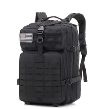 Тактические рюкзаки 45L большой емкости мужские армейские военные штурмовые сумки для улицы 3P Упаковка для треккинга кемпинга охоты сумка