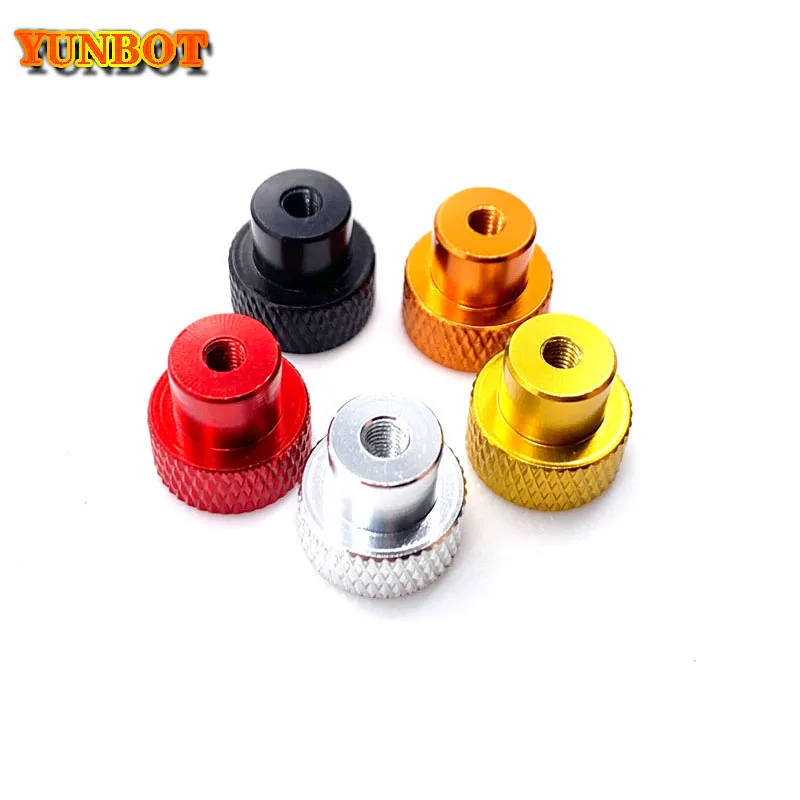 4PCS 3D printer Aluminum alloy Leveling components M3 screw Leveling spring Leveling knob suite for 3D printer Heating Bed parts