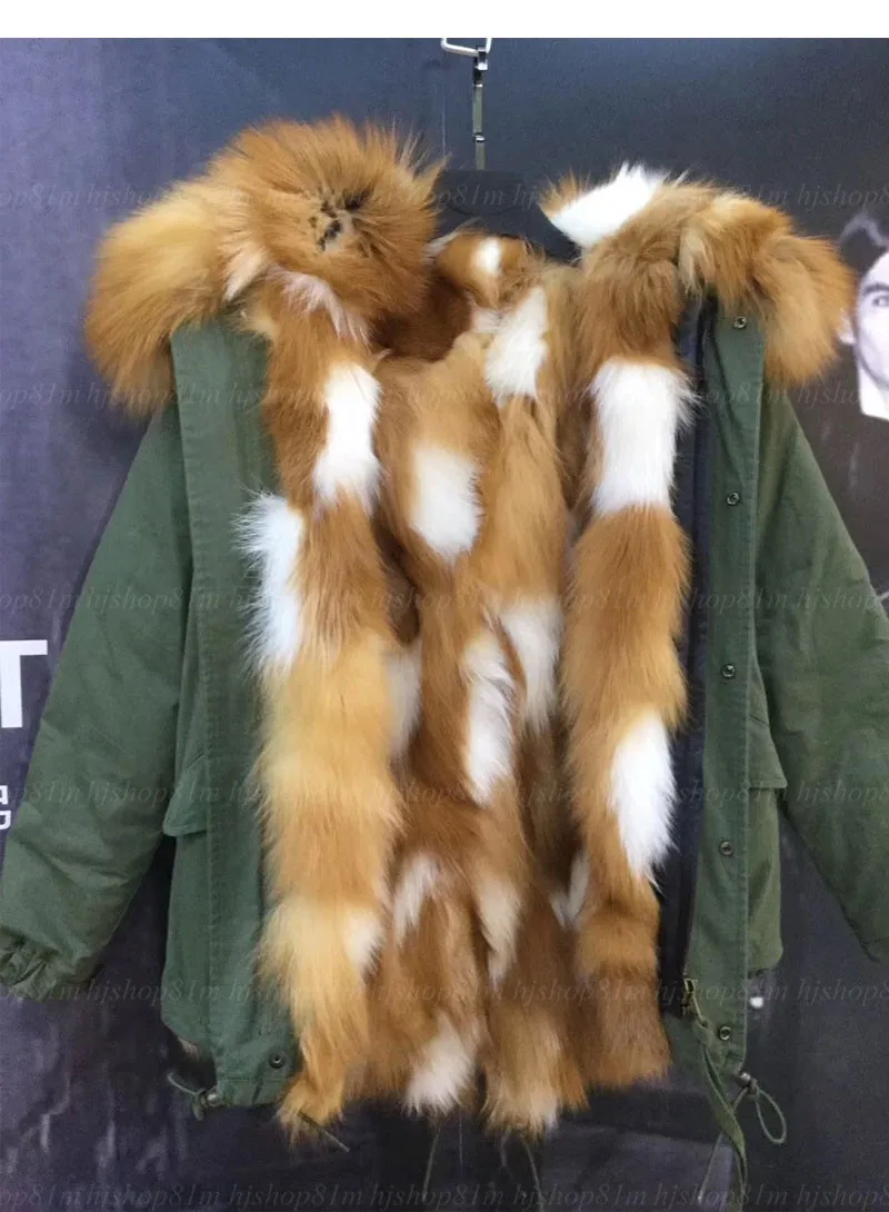 Army Green Fox Liner Beautiful Fully Fox Casual Wear MR MRS