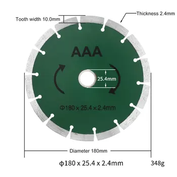 

Diamond Circular Saw Blades Diamond Saw Disc Cutting Stone Granite Marble Concrete Cutting Tool Blade Dry Cutting Disc