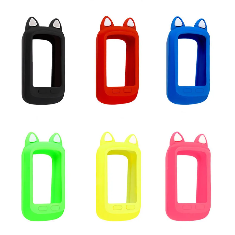 Чехол с кошачьими ушками для велосипедных кодов XOSS G защитный силиконовый чехол