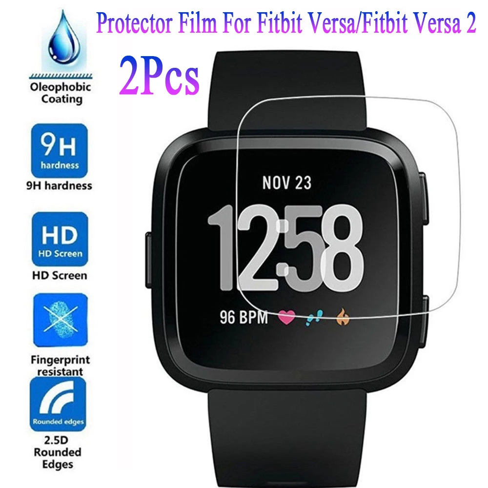 Smart Watch Protector Film For Fit bit Versa/Fit bit Versa 2 Tempered Glass TPU Screen Protector Film Guard Accessories