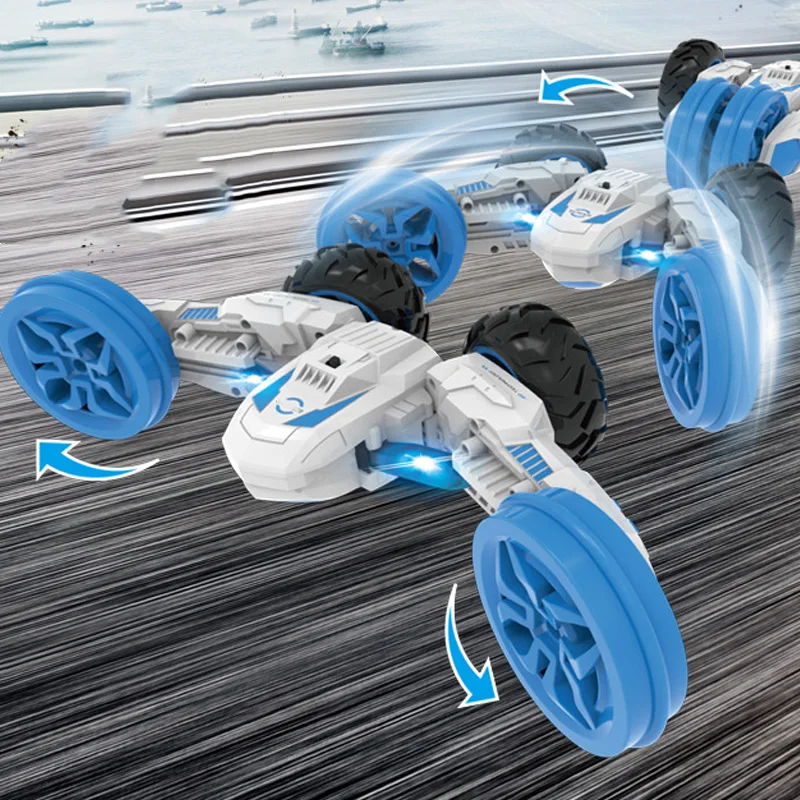 2,4 Ghz RC автомобиль, от 5 до 12 лет Детские игрушки могут поворачиваться на 360 градусов акробатический трюк, подарок для детей, мальчиков и девочек