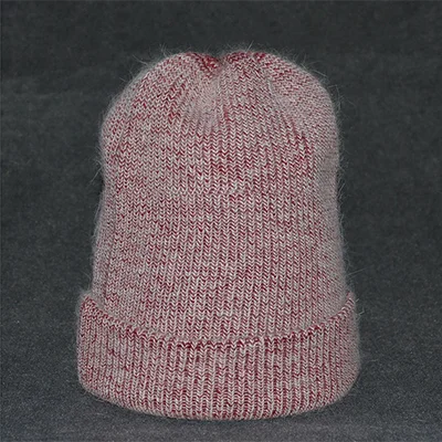 Abaicer, Шапка-бини из кроличьего меха для женщин, зимняя шапка Skullies, теплая шапка из Гравити Фолз, шапка Gorros, женская шапка - Цвет: 4