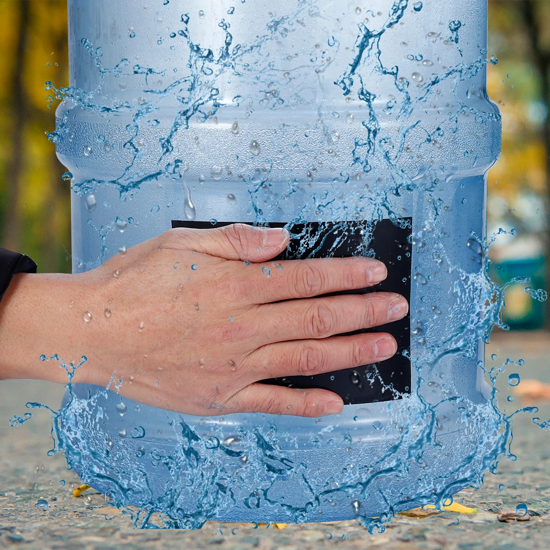 Сверхпрочная волокнистая водонепроницаемая лента 150x10 см ремонтная для
