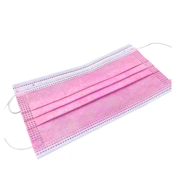 

50Pcs Children Mask Disposable Nonwove 3 Layer Ply Filter Mask mouth Face mask filter safe Breathable Protective Dust masks 0512