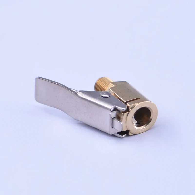 Car Auto Tyre Wheel Tire 8mm Brass Air Chuck Inflator Pump Valve Clip Clamp Connector Adapter Valve Connector Clip-on Car Auto Tyre Wheel Tire 8mm Brass Air Chuck Inflator Pump Valve Clip Clamp Connector Adapter Valve Connector Clip-on