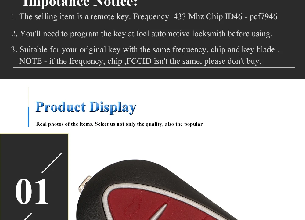 Keyforkess telecomando Flip 3 pulsanti portachiavi Auto per Alfa Romeo Mito 2008-2015 Giulietta 2010-2016 433Mhz chiedere ID46-7946 chiavi automatiche 11 Keyforkess telecomando Flip 3 pulsanti portachiavi Auto per Alfa Romeo Mito 2008-2015 Giulietta 2010-2016 433Mhz chiedere ID46-7946 chiavi automatiche - Ha55613a5cc944e5fa4605947e93093act