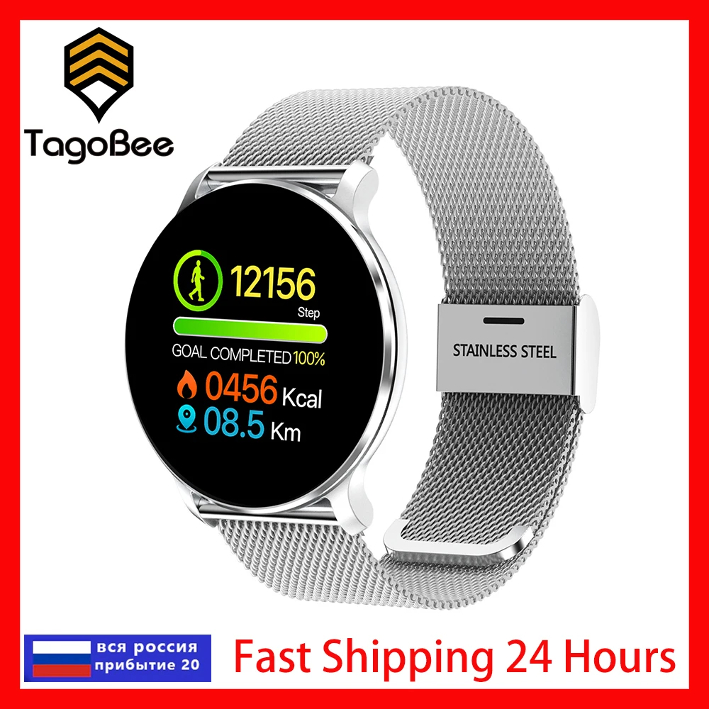 TagoBee 2021 Smart Watch Message Call Reminder Waterproof Men Smartwatch Heart Rate Monitor Women Fitness Tracker Android iOS