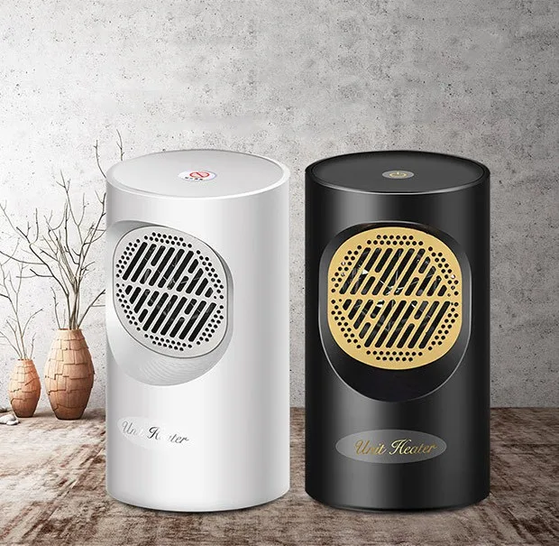 Переносной обогреватель Электрический охладитель горячий вентилятор домашний офис зима сохраняет теплую температуру с кнопкой/сенсорным управлением быстрый нагрев