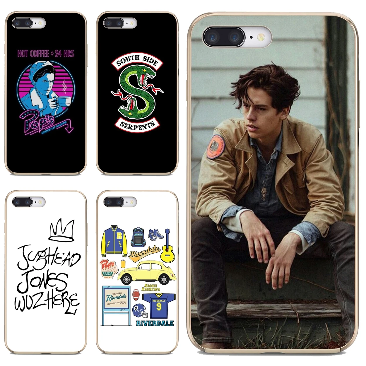 Силиконовый чехол для Samsung Galaxy A9 A8 Star Lite A3 A5 A7 A6 Plus 2018 2015 2016 2017 US-Riverdale-Jughead-Jones-Crown |