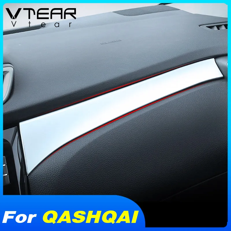 Vtear для ниссан кашкай j11 Nissan Qashqai J11 dualis 2 аксессуары интерьера центральная консоль