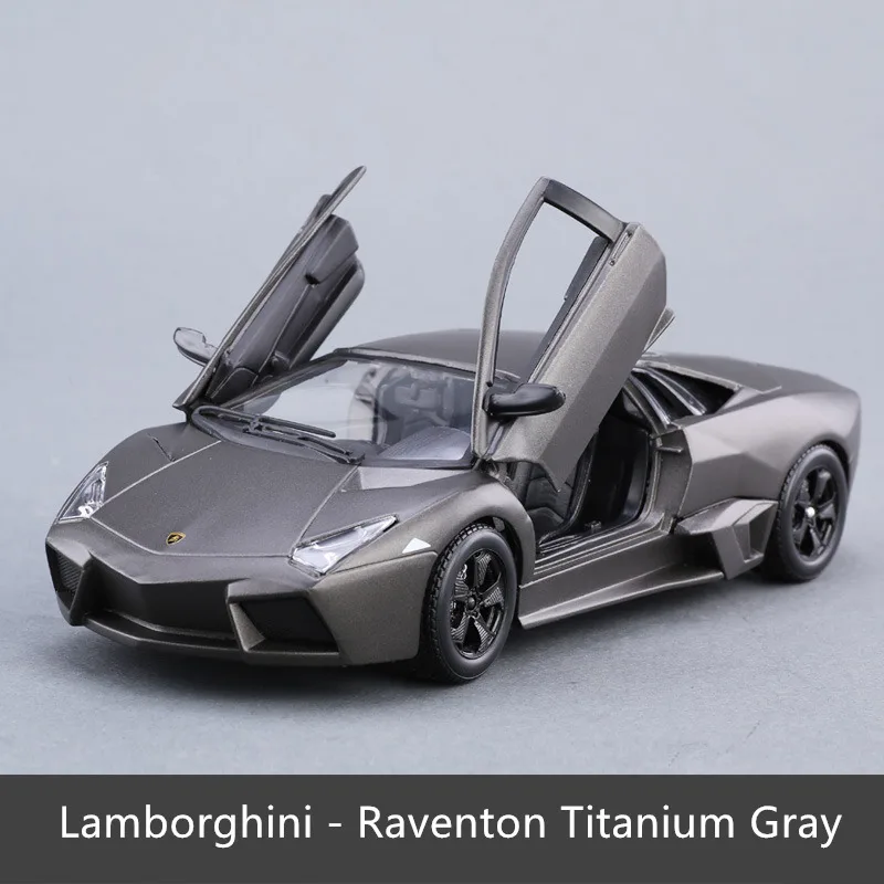 Lamborghini Bburago 1:24 Lamborghini Ravenden FIAGT сплав гоночный автомобиль-трансформер модель автомобиля Моделирование Украшение автомобиля коллекция Подарочная игрушка - Цвет: Lamborghini