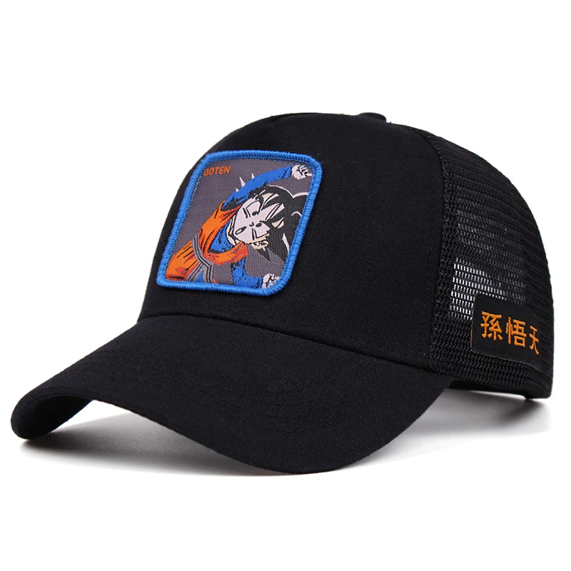 Бренд Вегета чехол Capsule corp Dragon Ball Z Snapback хлопок Бейсбол Кепки Для мужчин Для женщин в стиле «хип-хоп» для папы сетчатая шапка бейсболка дропшиппинг