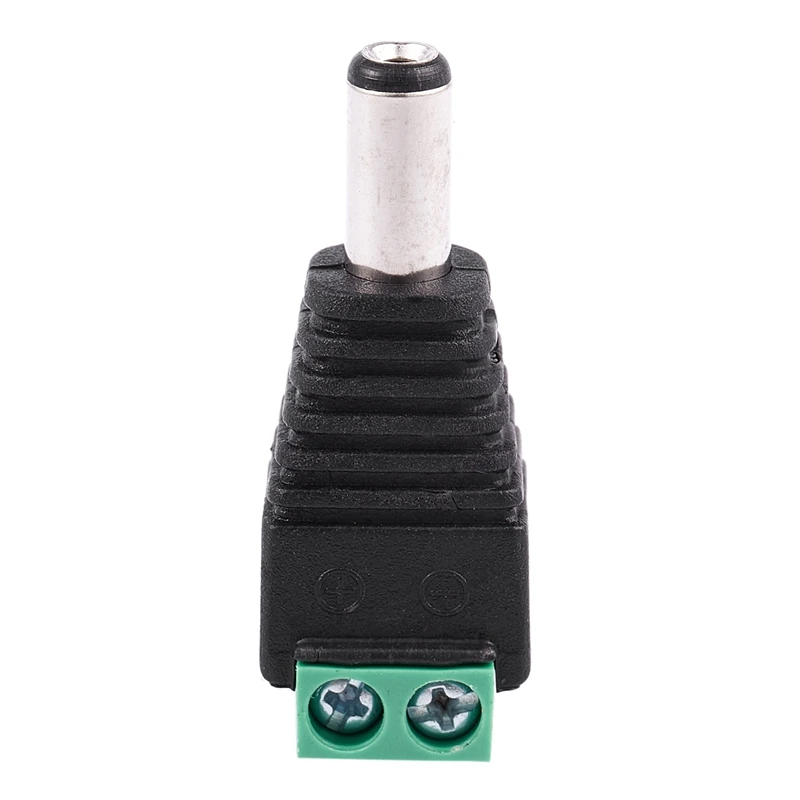 

Promotion! 2.1 x 5.5mm DC Power Male Plug Jack Adapter Connector for CCTV Camera