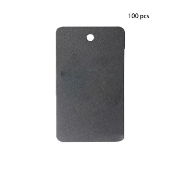 

100pcs Cardboard Paper Tag Hanging Gift Label Earring Cards Plain Display Holder For Ear Studs Jewelry Accessories Retro Board
