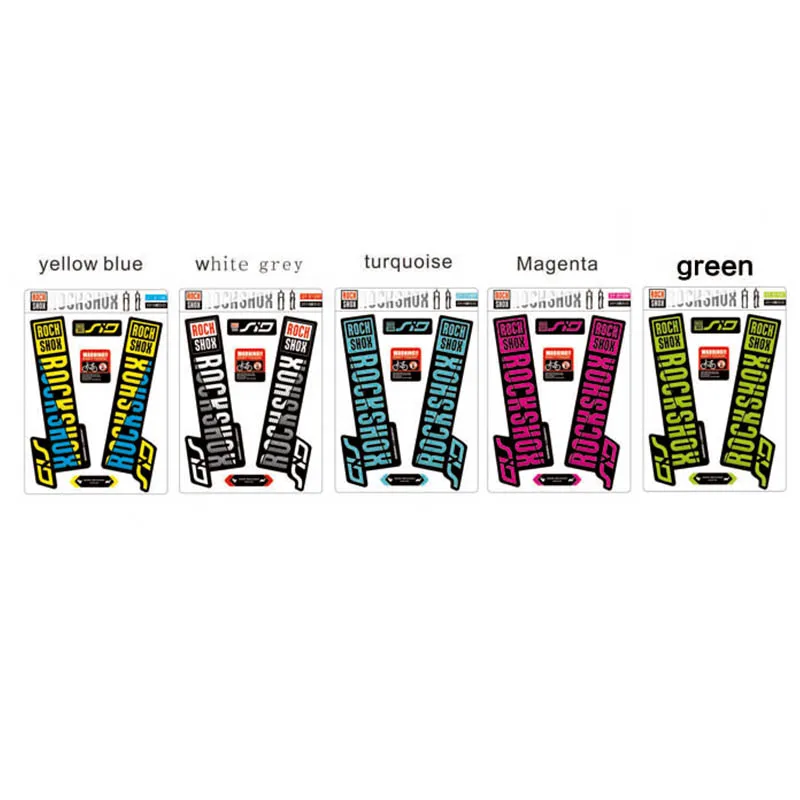 READU SID mountain bike front fork decals bicycle front fork sticker Bike Stickers bike stickers