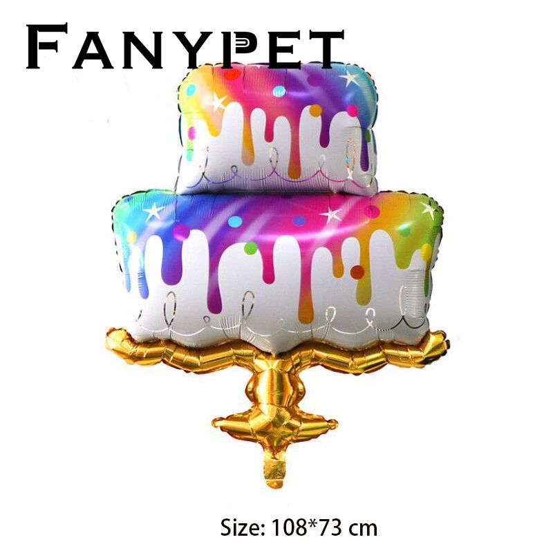 1Pcs Di Carnevale Torta Palloncini Zebra Pagliaccio Animale Colorato Torta Di Compleanno Balloons Unicorno Combinazione Bambini Festa Di Compleanno