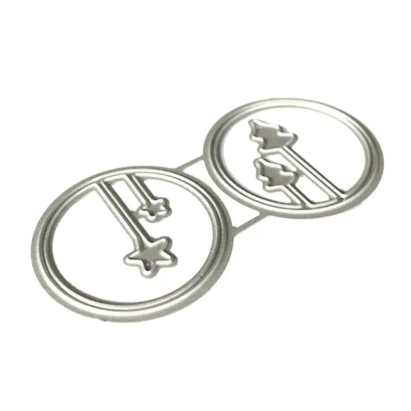 

Round Star Tree Metal Cutting Dies Stencil Scrapbooking DIY Album Stamp Emboss