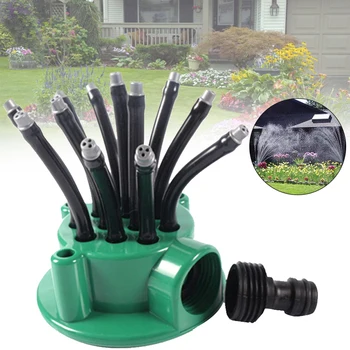

Multi-Tips Lawn Sprinkler Nozzle Lawn Sprinkler Anti Leak Adjustable for Outdoor Garden Irrigation System Watering Sprayer Parts