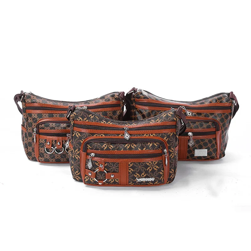 

2019 Hot Selling Printed Single-shoulder Bag WOMEN'S Polyurethane Handbag Fashion Multi-functional Phone Coin Purse