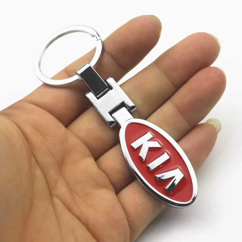 Металлический автомобильный брелок для ключей, брелок для KIA Ceed K3 K4 K5 Sportage QL KX5 Sorento KX3 KS3 RIO Cerato, автомобильные аксессуары