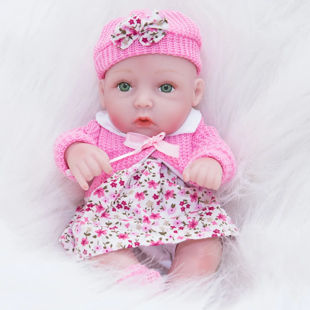 

CHILDREN'S Toy Gift Rag Baby Model Infant-Bath Silicone Doll Vinyl Infant EBay