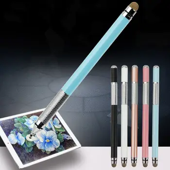 

2020 New 2 In 1 Multifunction Fine Point Touch Screen Metal Capacitive Stylus Pen for iphone Smart Phone CellPhone Tablet PC